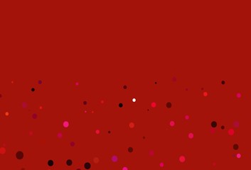 Light Pink, Yellow vector layout with circle shapes.