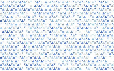 Light BLUE vector cover in polygonal style. Triangles on abstract background with colorful gradient. Smart design for your business advert.