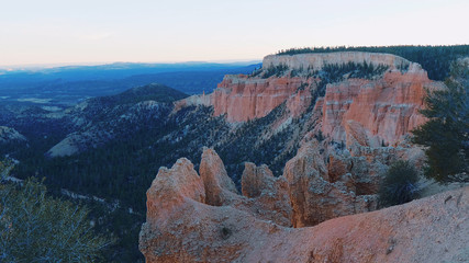 Wonderful Bryce Canyon in Utah - famous National Park - USA 2017