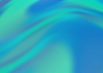 Light BLUE vector pattern with liquid shapes. Brand new colored illustration in marble style with gradient. A completely new template for your business design.