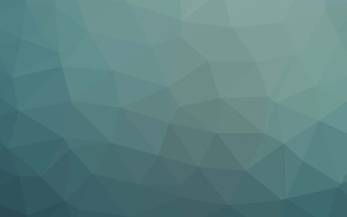 Light BLUE vector blurry triangle template. Geometric illustration in Origami style with gradient. Polygonal design for your web site.