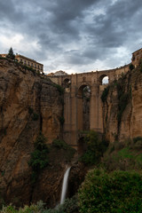 Famous Puente Nuevo bridge in Ronda, Spain