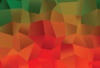 Light Green, Red vector backdrop with lines, rectangles.