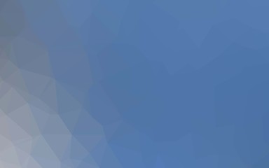 Light BLUE vector polygon abstract background. Brand new colorful illustration in with gradient. Elegant pattern for a brand book.