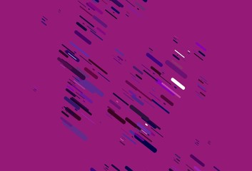 Light Purple, Pink vector pattern with narrow lines.