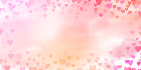 バレンタイン　ハート　母の日　背景