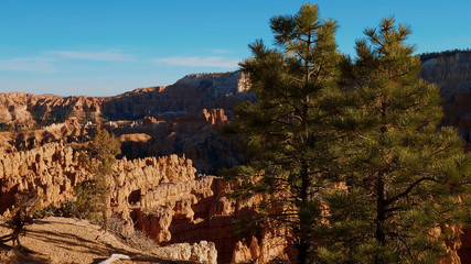 Wonderful Bryce Canyon in Utah - famous National Park - USA 2017