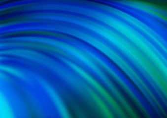 Light BLUE vector background with abstract lines. A vague circumflex abstract illustration with gradient. Pattern for your business design.