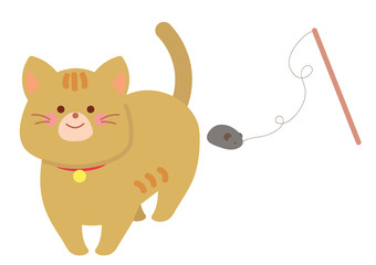 ねことおもちゃ