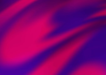 Light Purple vector glossy abstract template. Colorful abstract illustration with gradient. The template can be used for your brand book.