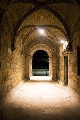 arches at night