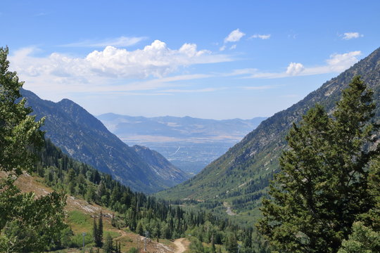 Salt Lake Valley and Little Cottonwood Canyon