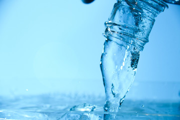Colorless and clean drinking water