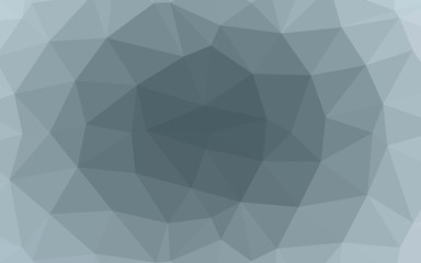 Obraz premium Light BLUE vector low poly texture. Triangular geometric sample with gradient. The best triangular design for your business.