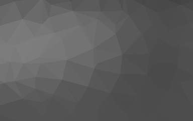 Obraz premium Light Silver, Gray vector shining triangular background. Colorful illustration in abstract style with gradient. Brand new style for your business design.