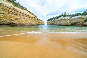Protected bay in Loch Ard Gorge.
