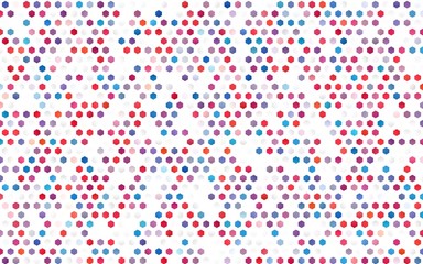 Light Blue, Red vector pattern with colorful hexagons. Design in abstract style with hexagons. Pattern can for your ad, booklets.