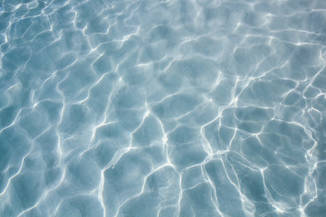 Beautiful natural clear water ripple background