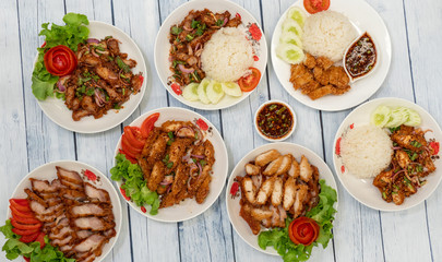 Thai Food Mixed Sets 4