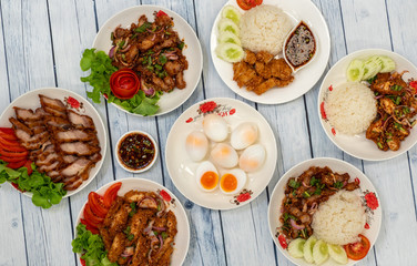 Thai Food Mixed Sets 12