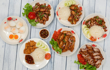 Thai Food Mixed Sets 16