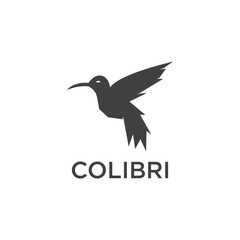 Colibri Logo Vector and Animal