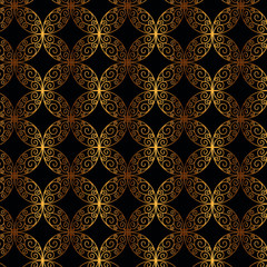 Fototapeta premium abstract pattern in gold with background