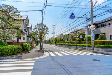 閑静な住宅街