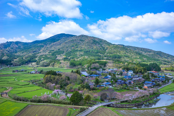 田舎の田園風景