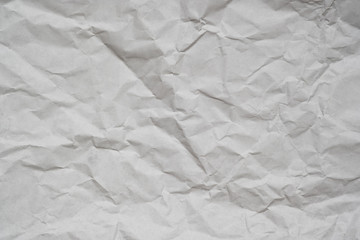 Gray or grey color texture of recycle crumpled paper, can be use as abstract background, wallpaper, webpage, copy space for text.