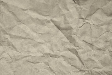 Texture of old recycle crumpled paper, can be use as abstract background, wallpaper, webpage, copy space for text.