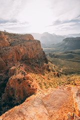 Grand Canyon hiking trail in Arizona