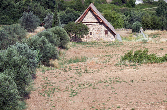 The Church of Panagia Podithou. Galata village. Troodos area. Cyprus