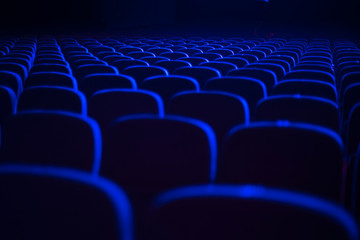 empty auditorium with seats