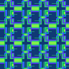 Abstract seamless colourful pattern geometric backgrounds vector design