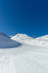 Fototapeta na wymiar ski resort