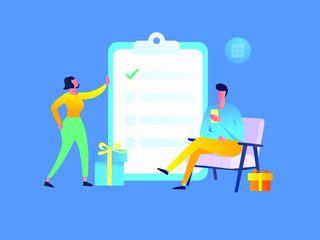 man and woman on the board