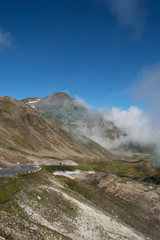 Großglockner Hochalpenstraße, Alpen Straße, In den Wolken, Österreich
High Alpine Road, Bruck an der Großglocknerstraße, Austria