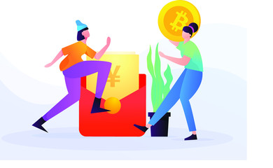 vector illustration of business people