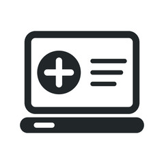Fototapeta premium Online Healthcare Icon