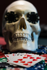 Casino Black Jack table