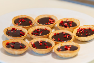 チョコレートタルト