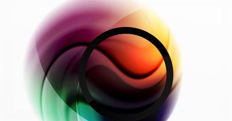 Fototapeta premium Abstract background, fluid mixing gradient liquid style colors composition. Vector Illustration For Wallpaper, Banner, Background, Card, Book Illustration, landing page