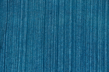 Blue fabric cloth texture background.