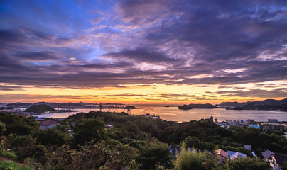 長崎の夕陽
