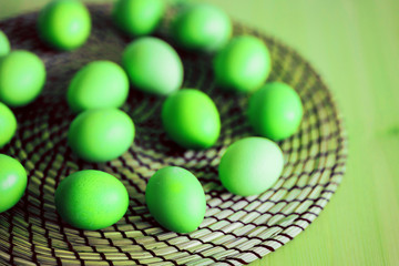 Pastel pink Easter Eggs