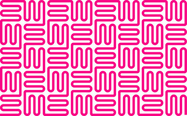 Continuous Curved Linear Ornament