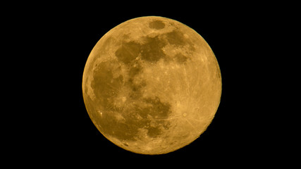 The Super Yellow Moon