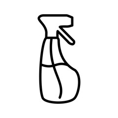 cleaner spray icon design, flat style trendy collection