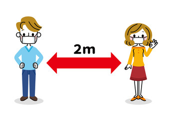 ソーシャルディスタンス